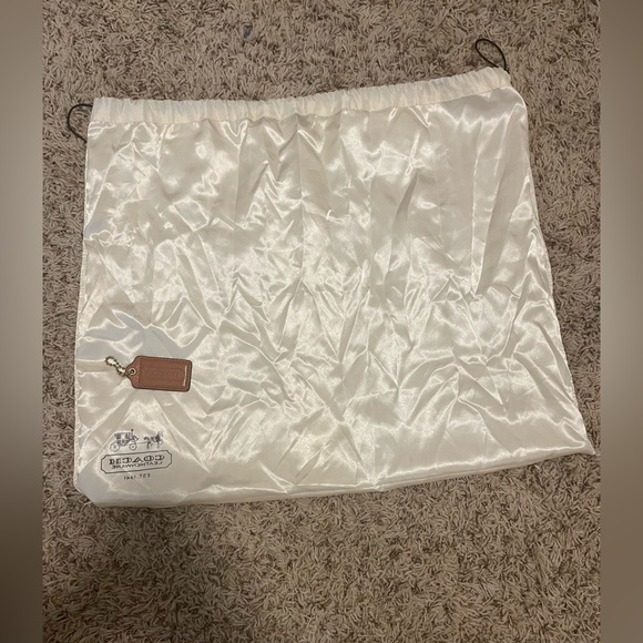 Beige Coach Shoulder Bag - Picture 6 of 6